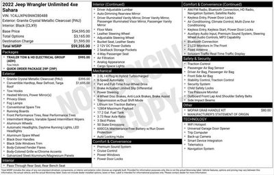 2022 Jeep Wrangler Unlimited Sahara 4x4