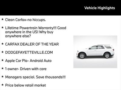 2023 Dodge Durango SXT RWD