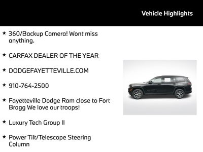 2024 Jeep Grand Cherokee L Limited 4x4