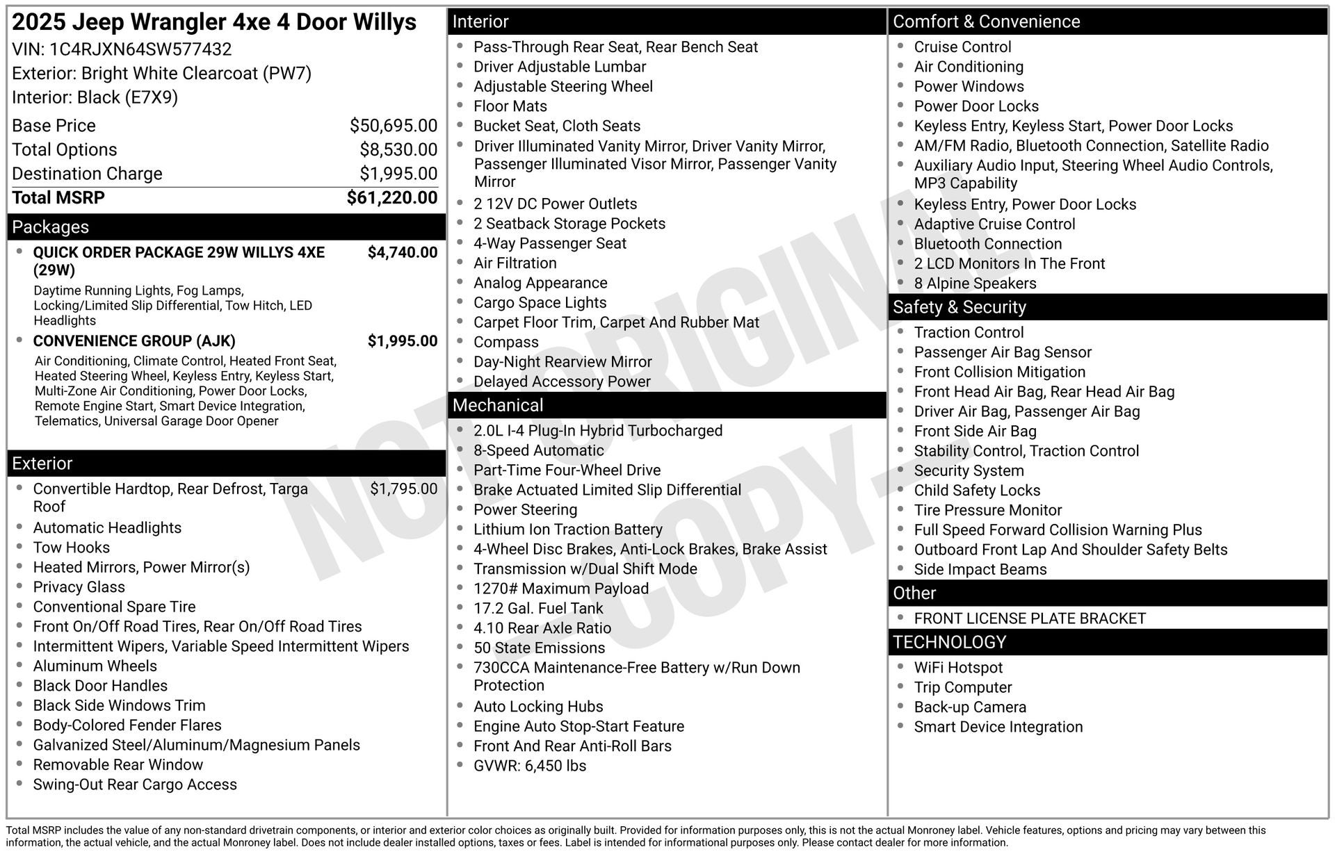2025 Jeep Wrangler Willys 4xe