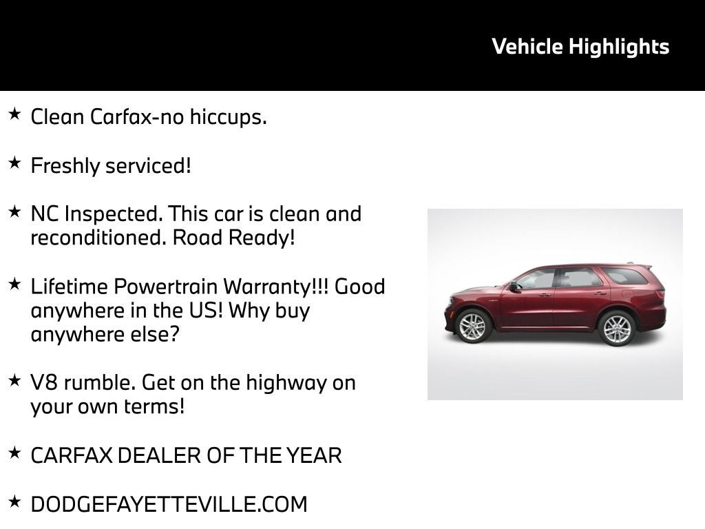 2024 Dodge Durango R/T RWD