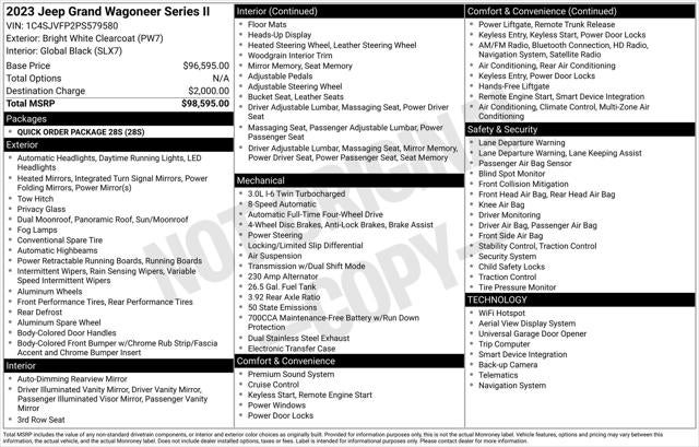 2023 Jeep Grand Wagoneer Series II 4x4