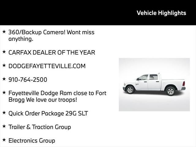 2023 RAM 1500 Classic SLT Crew Cab 4x2 5'7' Box
