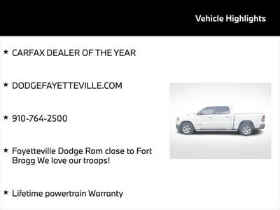 2019 RAM 1500 Big Horn/Lone Star Crew Cab 4x2 5'7' Box