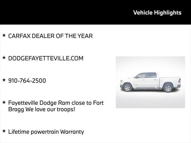 2019 RAM 1500 Big Horn/Lone Star Crew Cab 4x2 5'7' Box