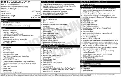 2024 Chevrolet Malibu FWD 1LT