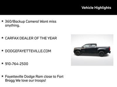 2022 Chevrolet Colorado 4WD Crew Cab Short Box Z71