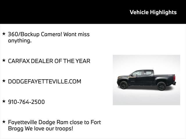 2022 Chevrolet Colorado 4WD Crew Cab Short Box Z71