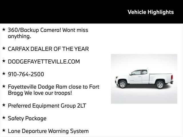 2022 Chevrolet Colorado 2WD Extended Cab Long Box LT