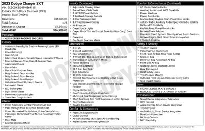 2023 Dodge Charger SXT