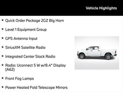 2024 RAM 2500 Big Horn Crew Cab 4x4 6'4' Box