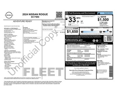 2024 Nissan Rogue SV FWD