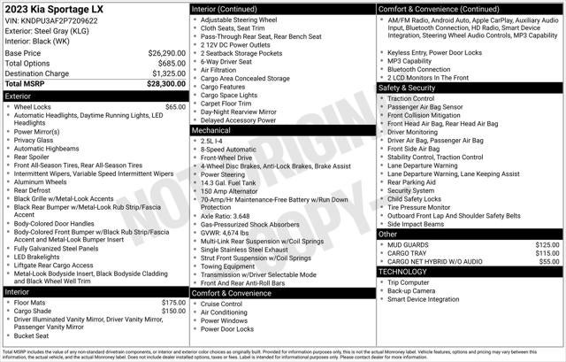 2023 Kia Sportage LX