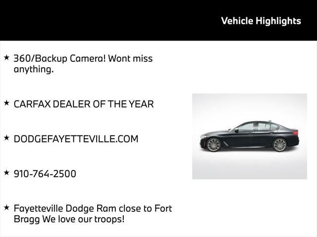 2019 BMW 5 Series xDrive