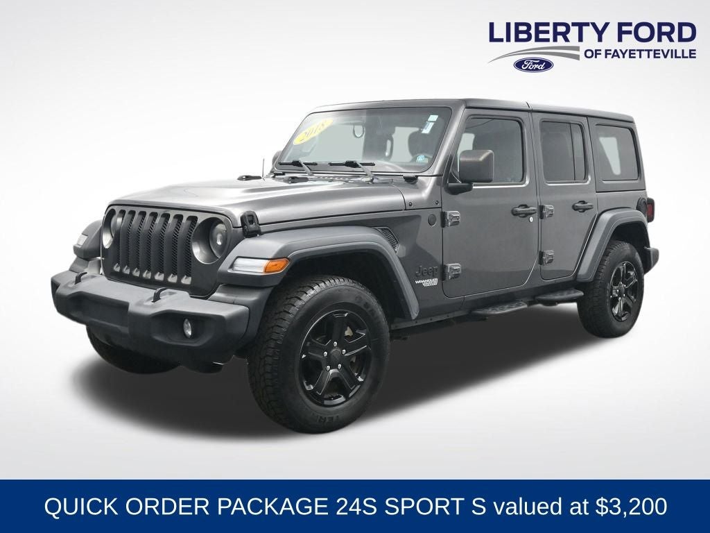 2018 Jeep Wrangler Unlimited Sport S
