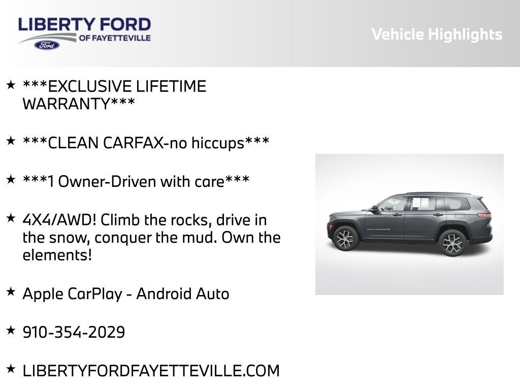 2024 Jeep Grand Cherokee L Limited