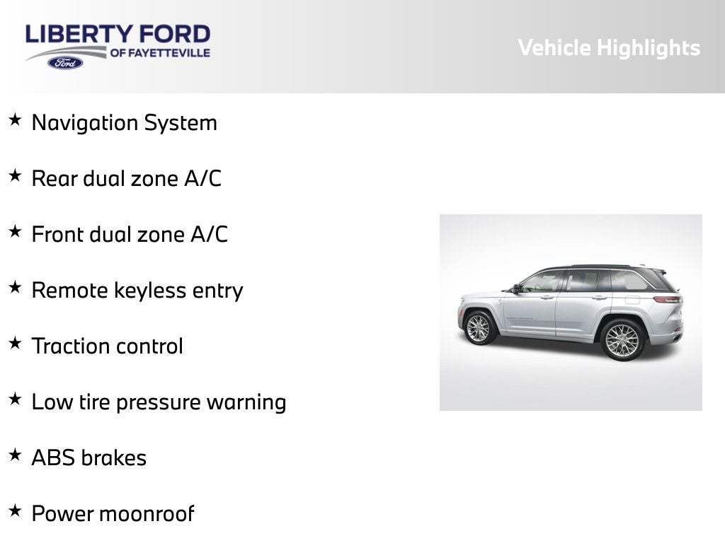 2022 Jeep Grand Cherokee Summit 4xe