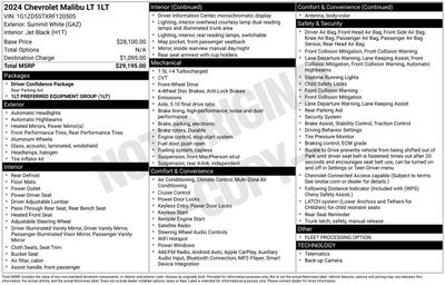 2024 Chevrolet Malibu LT 1LT