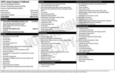 2022 Jeep Compass Trailhawk