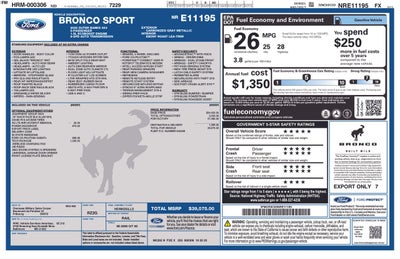 2022 Ford Bronco Sport Outer Banks