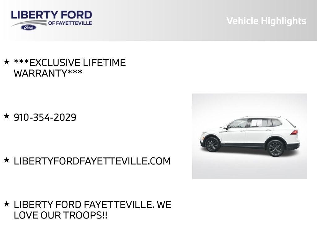 2024 Volkswagen Tiguan 2.0T SE