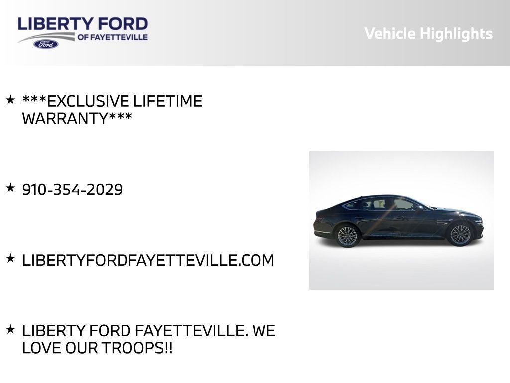 2023 Genesis G80 2.5T