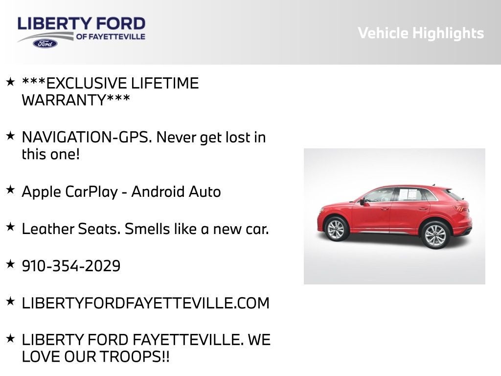 2024 Audi Q3 Premium S Line quattro