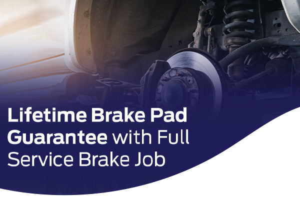 Lifetime Brake Pad Guarantee