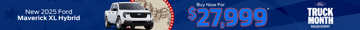 New 2025 Ford Maverick XL Hybrid