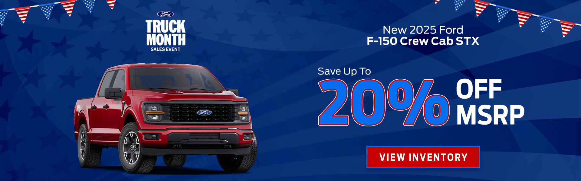 2025 Ford F-150 STX Crew Cab for $39,999 in Fayetteville NC