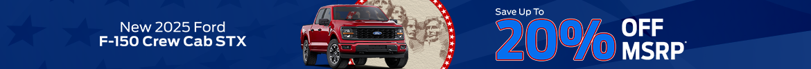 2025 Ford F-150 STX Crew Cab for $39,999 in Fayetteville NC