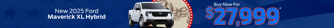 New 2025 Ford Maverick XL Hybrid