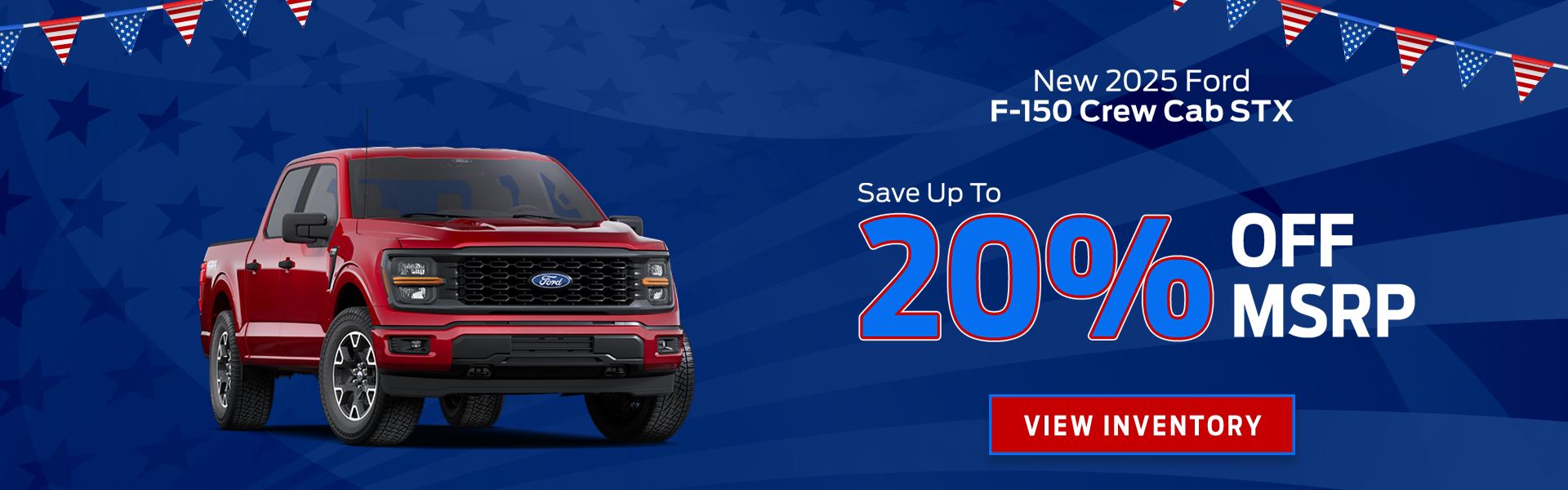 2025 Ford F-150 STX Crew Cab for $39,999 in Fayetteville NC