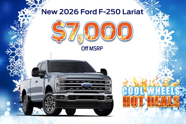 New 2026 Ford F-250 Lariat