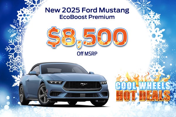 New 2025 Ford Mustang EcoBoost Premium