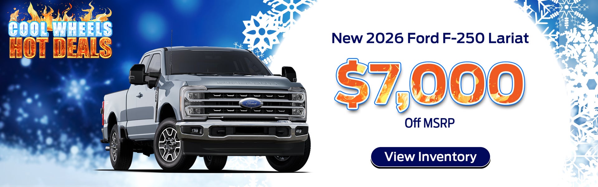 2026 Ford F-250 Lariat – $7,000 off MSRP in Fayetteville NC